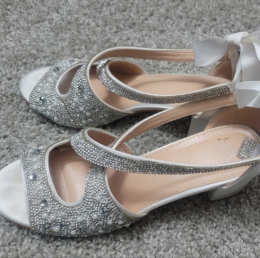 Kate Whitcomb Wedding Block Heels